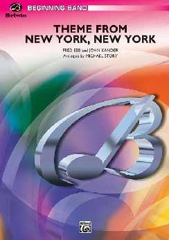 Musiknoten Theme From New York, New York Story