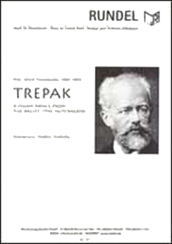 Musiknoten Trepak, Tschaikowsky/Studnicka