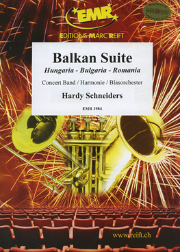 Musiknoten Balkan Suite, Schneiders (mit CD)