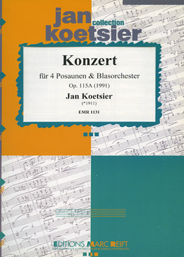 Musiknoten Concertino, Jan Koetsier