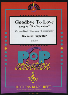 Musiknoten Goodbye to Love, Carpenters/Mortimer