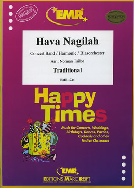 Musiknoten Hava Nagilah, Tailor