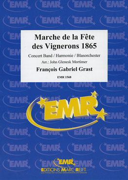 Musiknoten Marche Fete des Vignerons 1851, Grast