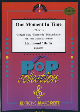 Musiknoten One Moment In Time, Bettis/Mortimer