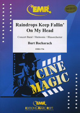 Musiknoten Raindrops Keep Fallin' On My Head, Bacharach/Tailor