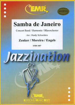 Musiknoten Samba De Janeiro, Zenker- Moreira/Engels/Hardy Schneiders