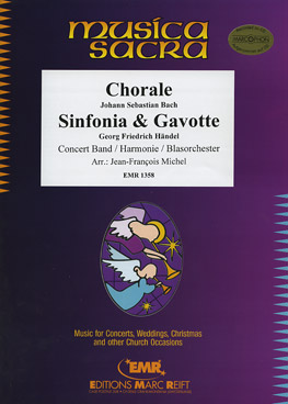 Musiknoten Sinfonia & Gavottel, Händel/Bach/Michel