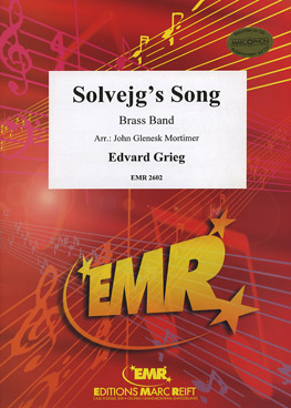 Musiknoten Solvejg's Song, Edvard Grieg/Mortimer - Brass Band