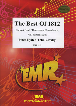 Musiknoten The Best of 1812, Tchaikowsky