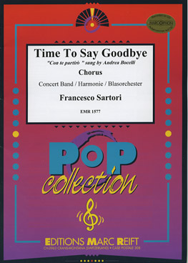 Musiknoten Time To Say Goodbye, Sartori- Bocelli (Gemischter Chor)/John Glenesk Mortimer