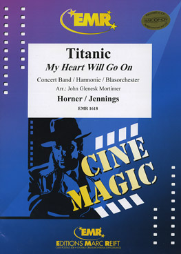 Musiknoten My Heart Will Go On, Horner/Jennings/Mortimer