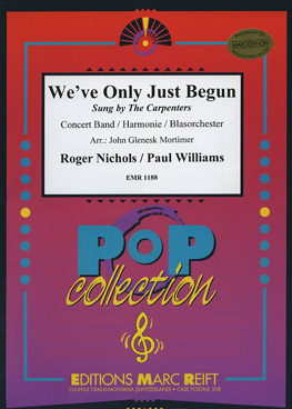 Musiknoten We´ ve Only Just Begun, Williams/Mortimer