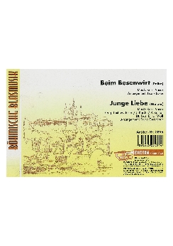 Musiknoten Beim Besenwirt, Vacek/Ecker - Junge Liebe, Vacek/Gerstbrein