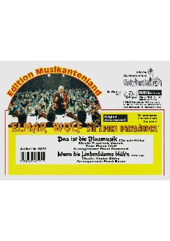 Musiknoten Wenn die Lindenbäume blüh'n, Blaha/Bummerl