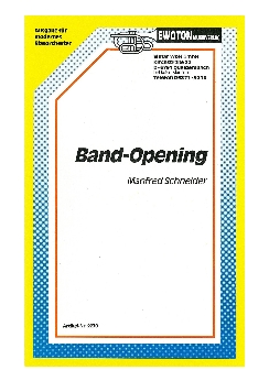 Musiknoten Band-Opening, Schneider