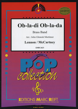 Musiknoten Ob- la-di, Ob-la-da, Lennon- McCartney/Mortimer - Brass Band