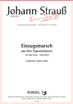 Musiknoten Einzugsmarsch aus 