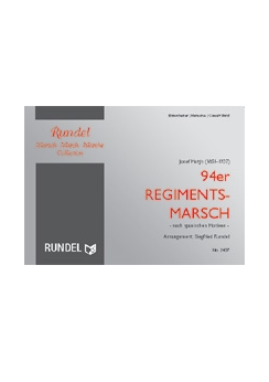 Musiknoten 94er Regimentsmarsch, Matys/Rundel