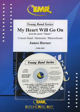 Musiknoten My Heart Will Go On, Horner/Jennings/Mortimer - YB