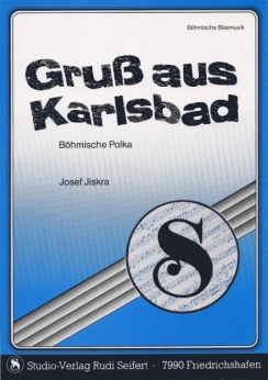 Musiknoten Gruß an Karlsbad, Jiskra