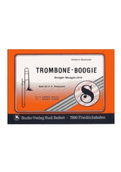 Musiknoten Trombone-Boogie, Ambros Seelos/Werner Tauber