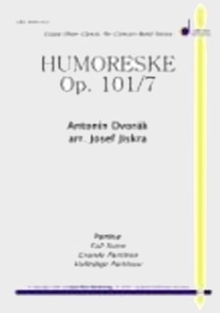 Musiknoten Humoreske, Dvorak Opus 207/7. Jiskra