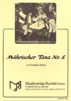 Musiknoten Mährischer Tanz Nr. 8, Manas