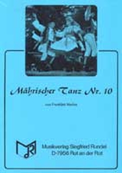 Musiknoten Mährischer Tanz Nr. 10, Manas