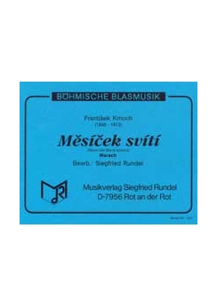 Musiknoten Mesicek Sviti, Kmoch/Rundel