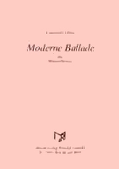 Musiknoten Moderne Ballade, Edmund Löffler