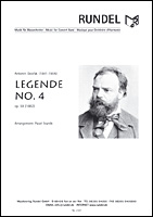 Musiknoten Legende No.4, Antonin Dvorak/Pavel Stanek