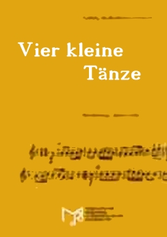 Musiknoten Vier kleine Tänze, Beethoven/Loritz