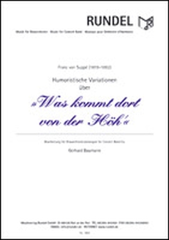 Musiknoten Was kommt dort von der Höh'?, Suppé/Baumann