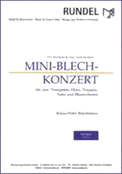 Musiknoten Mini-Blech Konzert, Bruchmann