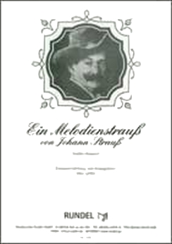 Musiknoten Ein Melodienstrauss von Johann Strauss, Löffler