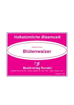 Musiknoten Blütenwalzer, Rundel Musiknoten Blütenwalzer, Rundel