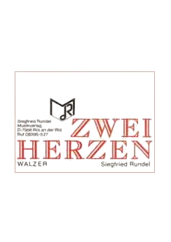 Musiknoten Zwei Herzen, Rundel Musiknoten Zwei Herzen, Rundel