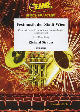 Musiknoten Festmusik der Stadt Wien, Richard Strauss, King (mit CD)