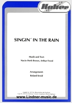 Musiknoten Singin' in the Rain, Brown/Freed/Kreid