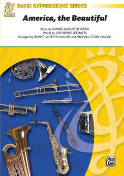 Musiknoten America, The Beautiful, Smith/Story