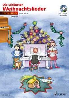 Musiknoten Die schönsten Weihnachtslieder für Klavier, Mangolt