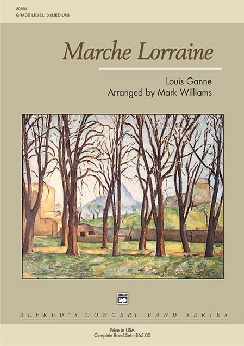 Musiknoten Marche Lorraine, Ganne/Williams