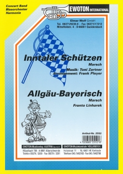 Musiknoten Allgäu-Bayerisch, Linharek Musiknoten Allgäu-Bayerisch, Linharek