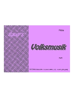 Musiknoten Bauer's Volksmusik, Heft 4, Stimmen