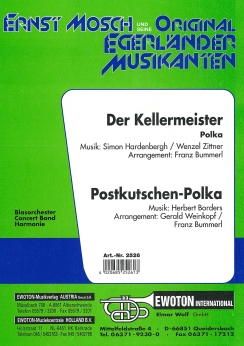 Musiknoten Der Kellermeister/Postkutschen-Polka, Bummerl