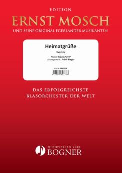 Musiknoten Heimatgrüße, Pleyer