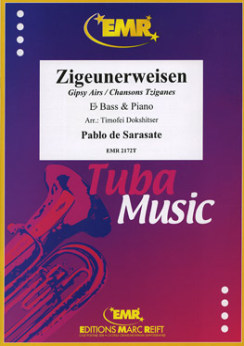 Musiknoten Zigeunerweisen, Eb Bass & Piano, Sarasate/Dokshitser