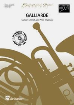 Musiknoten Galliarde, Scheidt/Knudsvig, Brass Quintet (mit Demo CD)