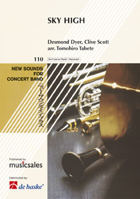 Musiknoten Sky High, Dyer/Scott, Tabete