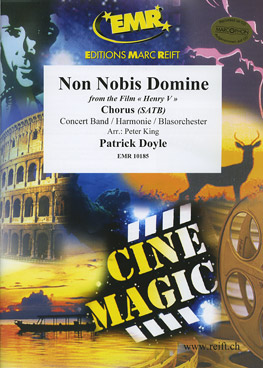 Musiknoten Non Nobis Domine, Doyle/King